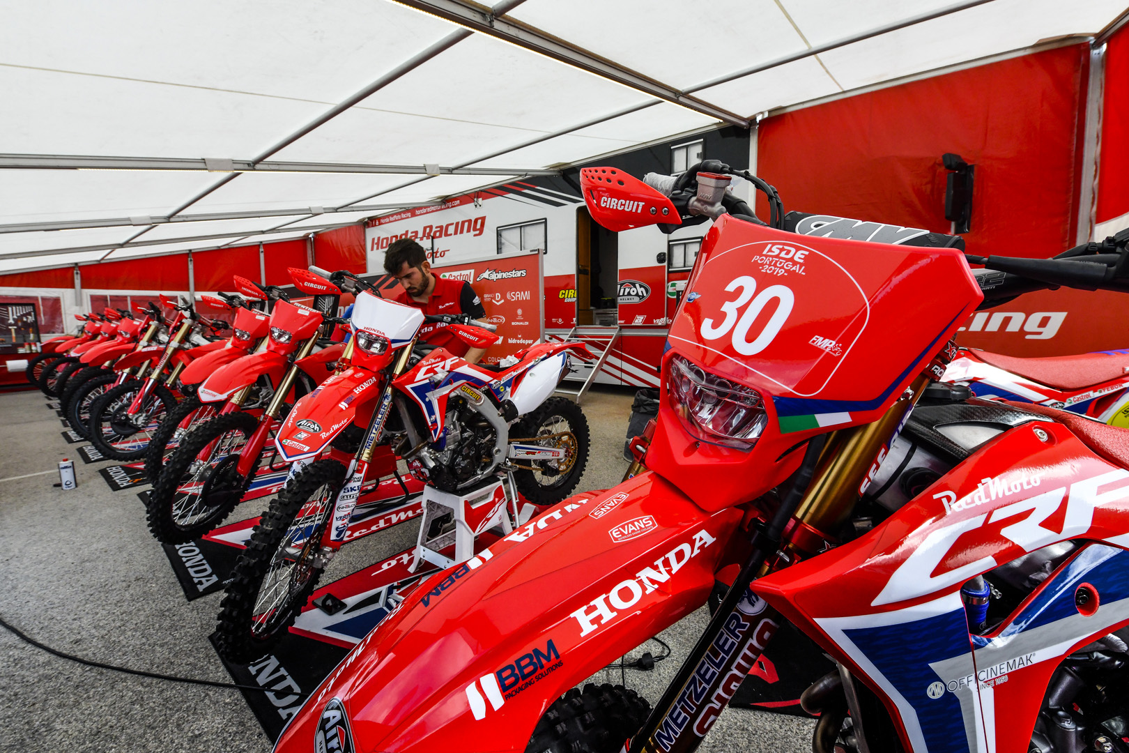 Box – FIM ISDE 2019 Portimão © Dario Agrati
