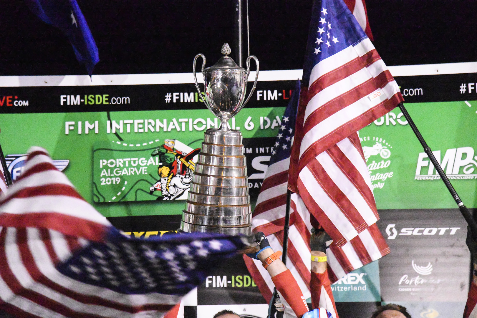 Podium – FIM ISDE 2019 Portimão
