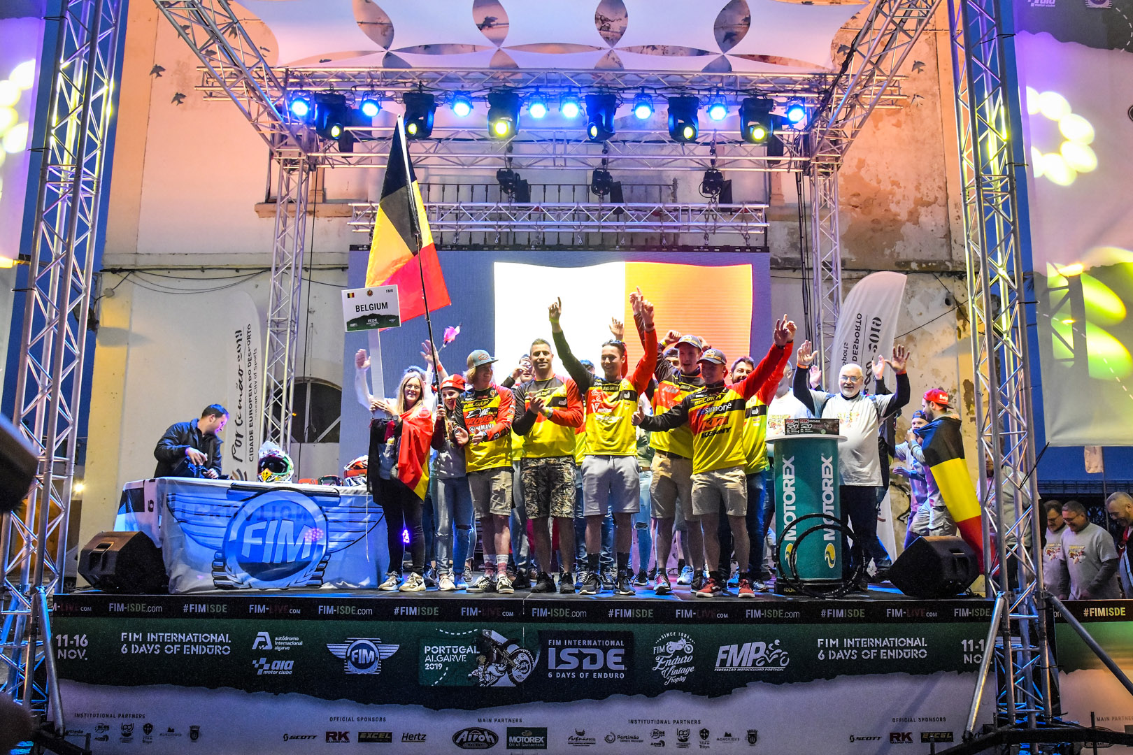 Opening Ceremony – BELGIUM FIM ISDE 2019 Portimão