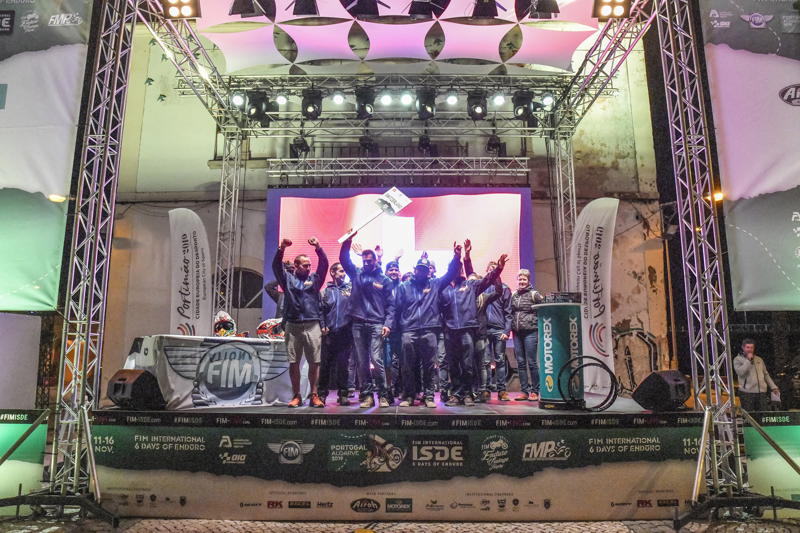 Opening Ceremony – SWITZERLAND FIM ISDE 2019 Portimão